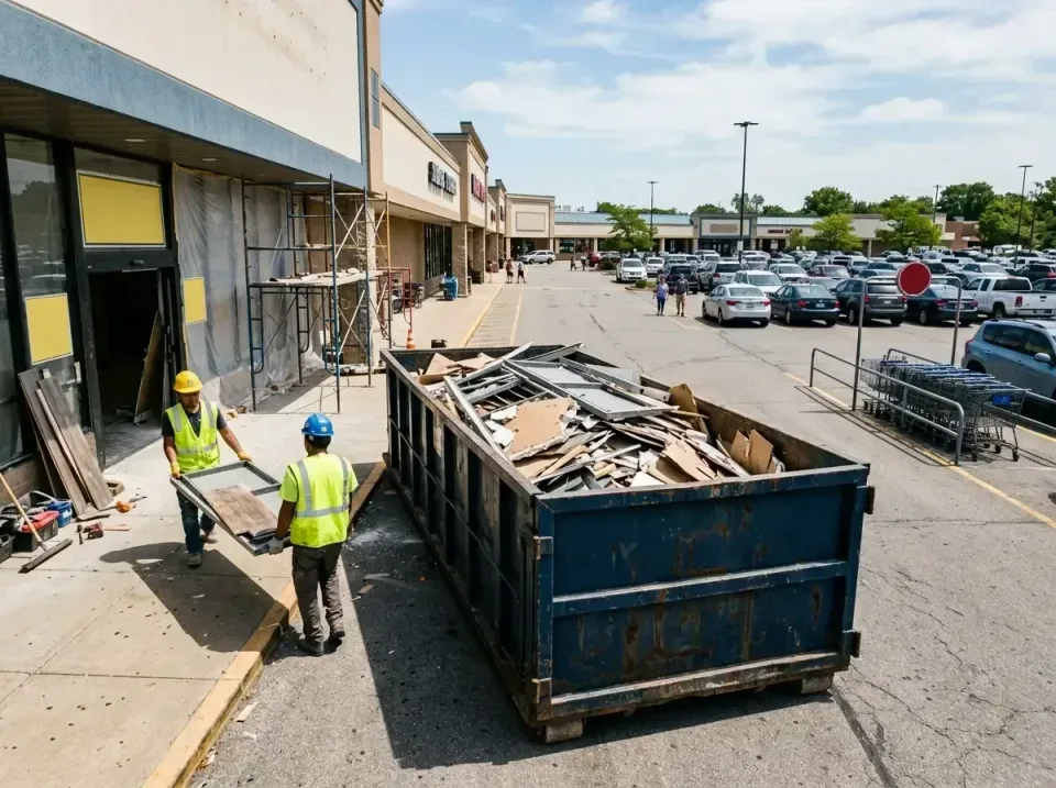 retail-store-renovation-debris-003 — frequently asked questions, Roll-off Dumpster Rentals in Shawnee, KS